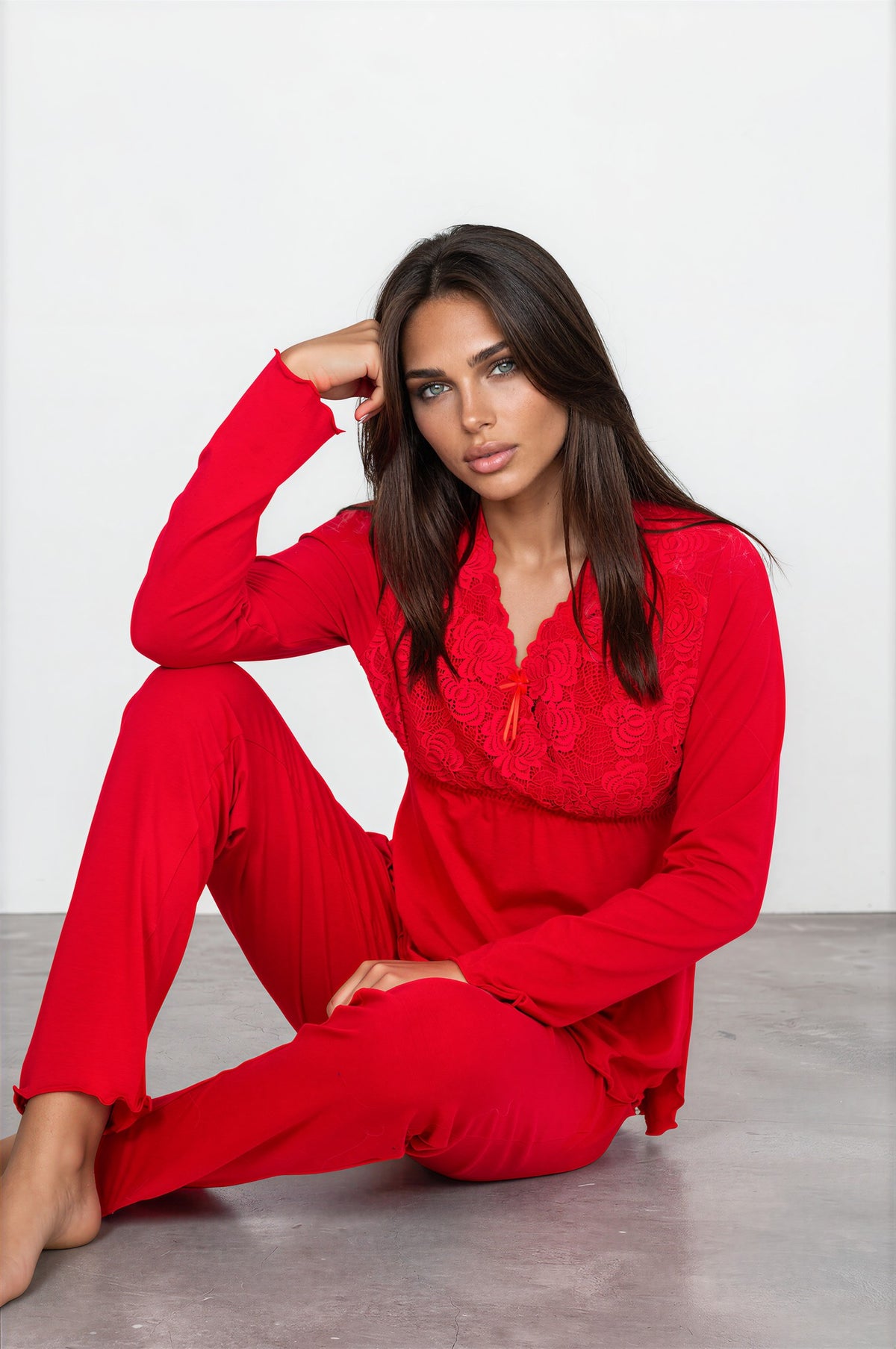 Bambus pižama AMARIEL Lace